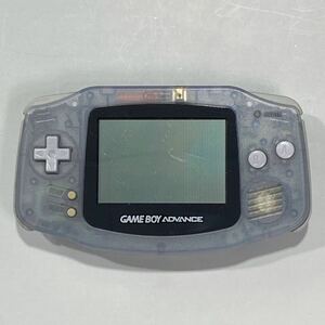 NA12 現状品 GAME BOY ADVANCE AGB-001 本体 ゲームボーイアドバンス GBA クリア