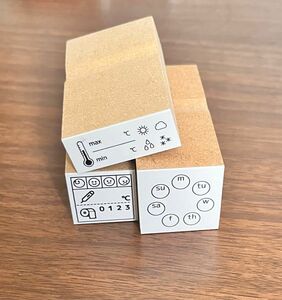 ゴム印 スタンプ はんこ　しあわせはんこ