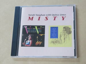 Misty　/　 サラ・ボーン 、 クインシー・ジョーンズ（Sarah Vaughan）/　輸入盤CD