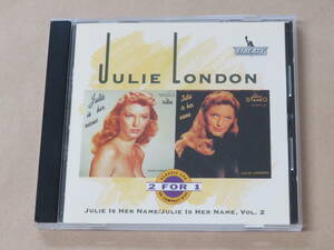 Julie Is Her Name 1 & 2　/　 ジュリー・ロンドン（Julie London）/　輸入盤CD