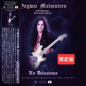 YNGWIE MALMSTEEN 「No Delusions -2024 Tokyo- Limited Set」★