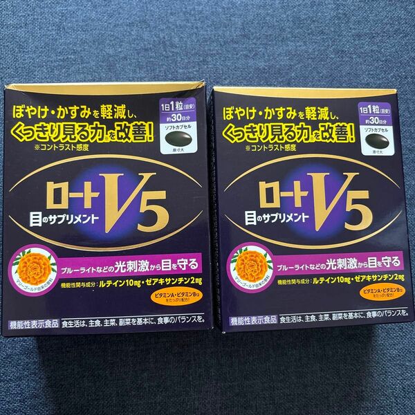 ロート製薬 ロートV5a 目のサプリメント 30日分2個セット