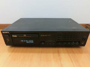 中古品 保管品 通電のみ確認済 SONY ソニー コンパクトディスクプレーヤー CDプレーヤー オーディオ機器 CDP-597/激安1円スタート