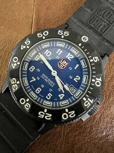  Luminox * quarts * navy seal z*3000/3900* carbon * operation goods * goods with special circumstances *