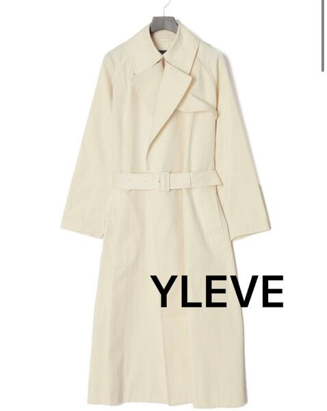 新品 YLEVE イレーヴ 0 ツイル コート 定価94600円 トレンチコート