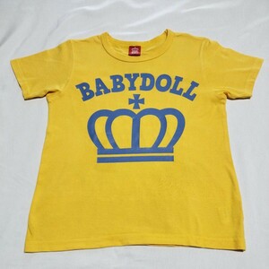 BABYDOLL Tシャツ サイズ140 イエロー