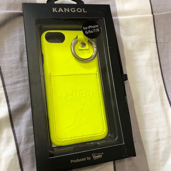 KANGOL iPhoneスマホケース 6.7.8.SE第二世代