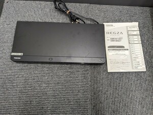 【c577】【稼働品】 東芝 REGZA ブルーレイレコーダー DBR-W1007 Wチューナー HDD 1TB Blu-ray BDレコーダー
