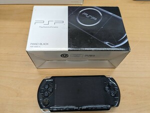 【c582】【動作確認実施済み、箱付き】 SONY PSP-3000 ブラック PlayStation Portable プレイステーションポータブル ソニー