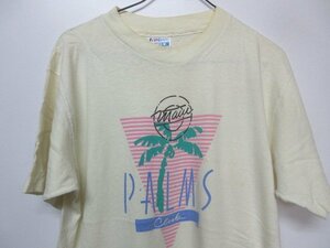 80s vintage Tシャツ L サーファー　ハワイ　ビフィーT　シングル　ヴィンテージ　アメリカ古着　sy187