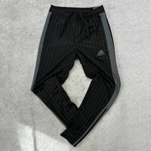 [ cheap postage ] new goods unused adidas M size Adidas jersey stripe black black Great rack pants bottoms Jim regular goods 