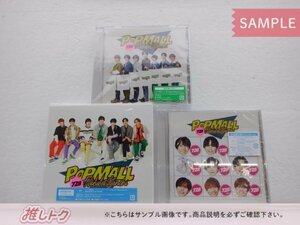 なにわ男子 POPMALL CD 3点セット 初回限定盤1(CD+BD)/2(CD+BD)/通常盤 [難小]