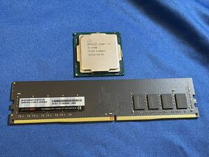 ◆インテルCPU Intel Core i5 7500 SR335 3.4GHz メモリ8GBＸ1枚おまけ付★