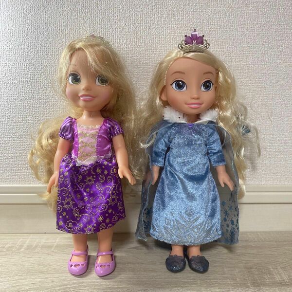 ディズニー アナと雪の女王 アナ ラプンツェル　人形　ドール　エルサ