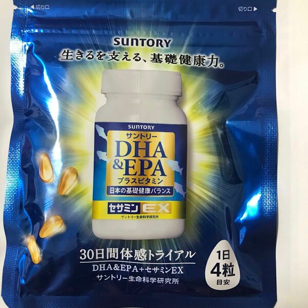 サントリー DHA＆EPA+セサミンEX 120粒 SUNTORY
