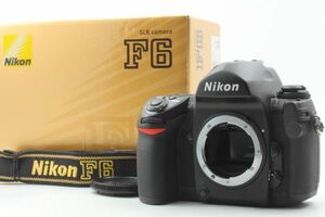 未使用 箱入り★ ニコン Nikon F6 35mm SLR フィルム 一眼レフカメラ 2024年ソフトウェア更新済み 完動品