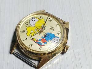 5111* Tom . Jerry Seiko hand winding manga clock 