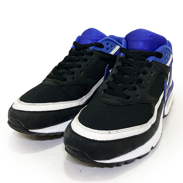 ナイキ エアマックス ＢＷ ブラック ブルー 25.5cm NIKE AIR MAX BW 正規品 本物 ビッグウインドウ 年代 復刻 819522-051 プレミアム 青 黒