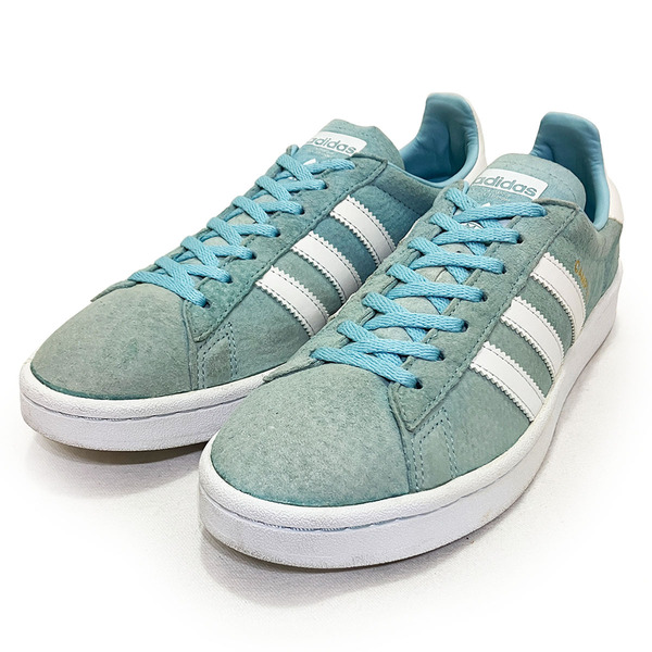 アディダス オリジナルス キャンパス サックスブルー 25.5cm ADIDAS ORIGINALS CAMPUS 正規品 本物 年代 復刻 スウェード BY9844 水色