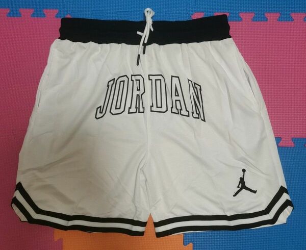 ☆大人気Jordanジョーダン　スポーツハーフパンツ(XL/白)