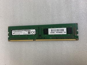 MICRON PC3L-14900 4GB DDR3 デスクトップ用 メモリ 240ピン DDR3L-1866 4GB 240ピン DDR3L DESKTOP RAM 中古 動作確認済み