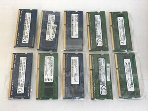 1rx8 PC3L-12800S 4GB 10枚 セット DDR3L ノートパソコン用メモリ DDR3L-1600 4GB 10枚 DDR3L LAPTOP RAM メーカー指定不可