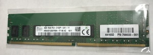 DDR4 2133 4GB SK HYNIX PC4-2133P-UA1-11 4GB PC4-17000 4GB DDR4 デスクトップ用メモリ 288ピン 4GB ECC無し DDR4 SESKTOP RAM