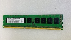 SANMAX PC3-12800E UDIMM ECC 8GB デスクトップ用 メモリ DDR3 1600E 8GB 240ピン DDR3 UDIMM ECC 8GB DESKTOP RAM 中古
