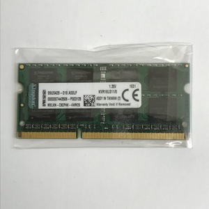KINGSTON KVR16LS11/8 DDR3L-12800S 8GB DDR3L ノートPC用 メモリ DDR3L 1600 8GB 204ピン DDR3L LAPTOP RAM 8GB
