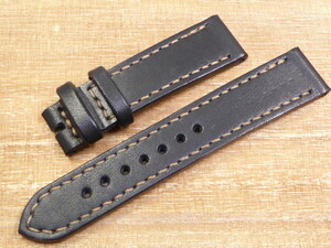  чёрный Tochigi кожа наручные часы частота размер заказ 16mm 17mm 18mm 19mm 20mm 21mm 22mm 23mm и т.п. 