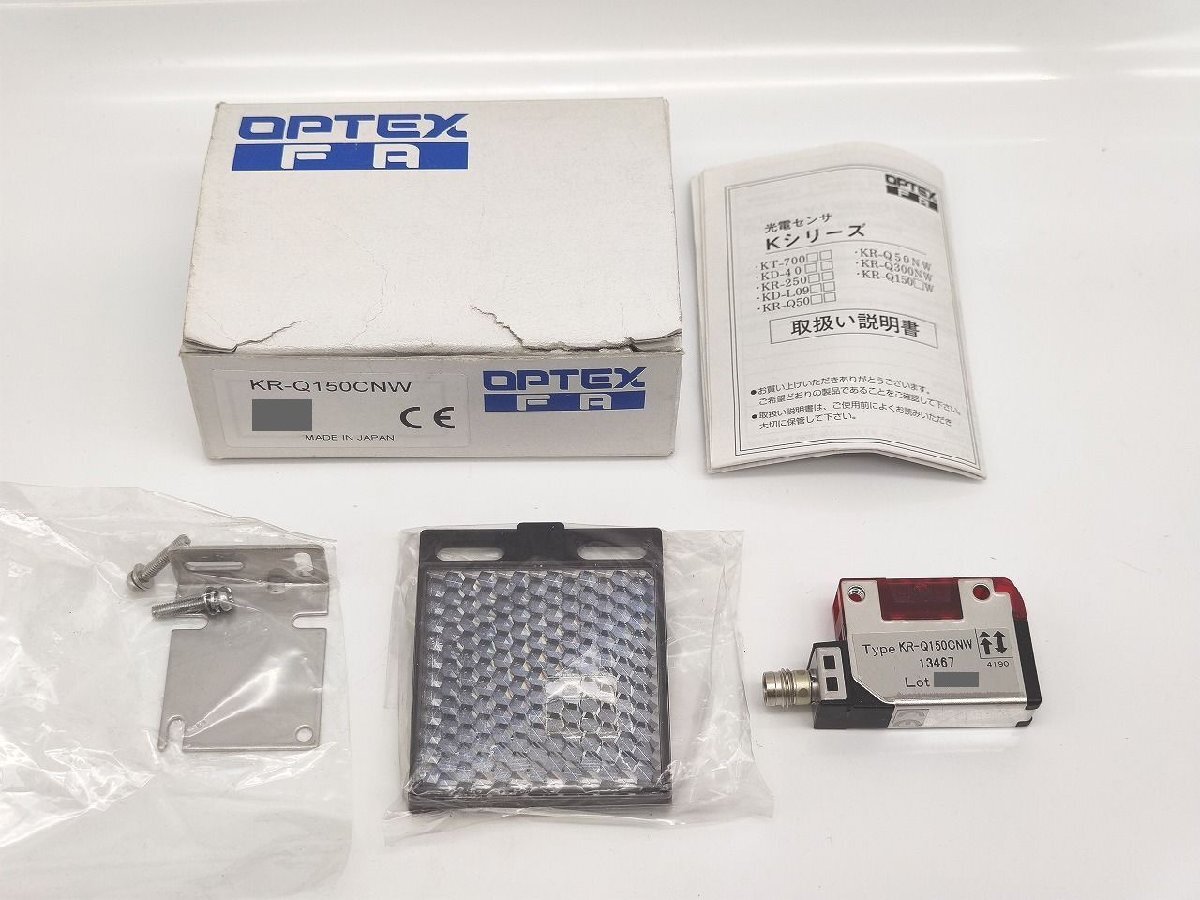 インボイス対応 箱と付属の袋やぶれあり 新品 OPTEX FA KR-Q150C