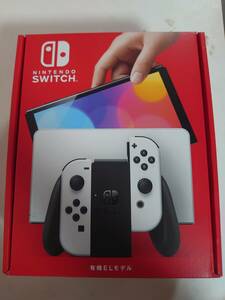 新品未開封 Nintendo Switch 有機ELモデル ホワイト 店舗印有 2024年6月購入