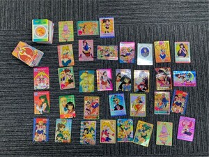  Sailor Moon card large amount trading card Carddas retro Pretty Soldier Sailor Moon 150 sheets and more 