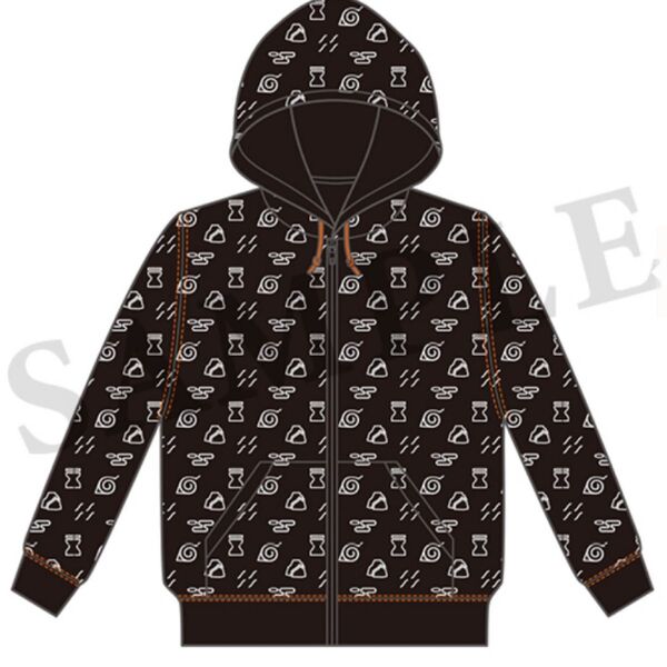 ONLY JAPAN/NOT FOR SALE/NARUTO-ナルト- 疾風伝 20周年記念パーカー