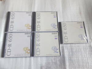  unopened ONKY CD-R 5 sheets 650MB