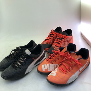 【3点セット】サッカー トレーニングシューズ まとめ/PUMA フューチャー 2.4/エヴォスピード/パラメヒコ ライト 15 TT03w00067【入間店）