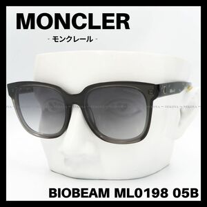 MONCLER　ML0198 05B　サングラス クリアグレー ユニセックス　モンクレール