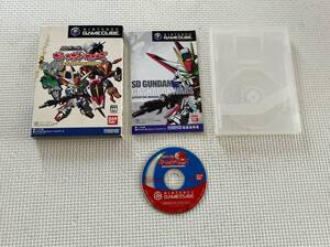 24-GC-08 ニンテンドーゲームキューブ SDガンダム ガシャポンウォーズ 動作品 ☆スリーブに若干スレあります