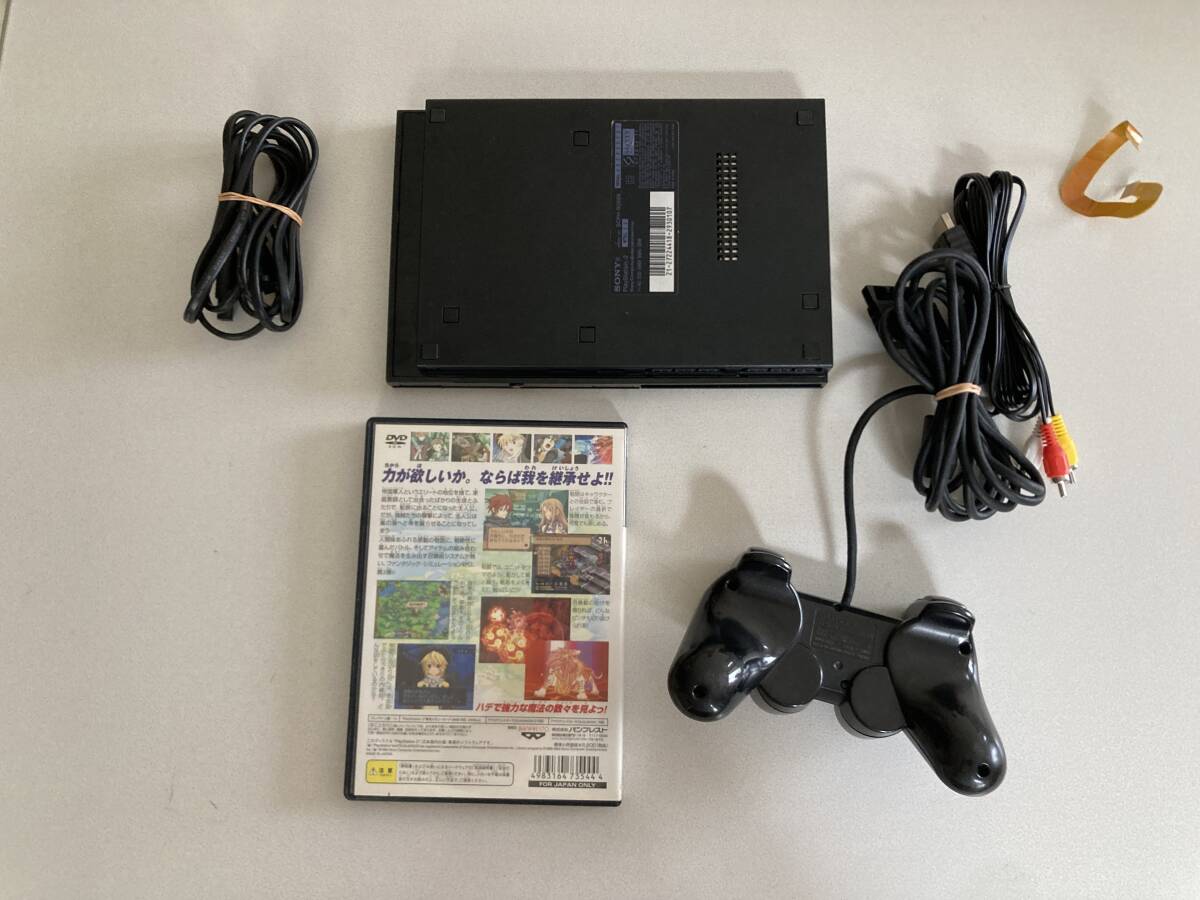24-0617 中国版だが日本版が普通に動く 電池とレンズとリボンケーブル交換動作品 プレイステーション2 SCPH-90006 本体セット 24-0617 中国版だが日本版が普通に動く 電池とレンズとリボンケーブル交換動作品 プレイステーション2 SCPH-90006 本体セット
