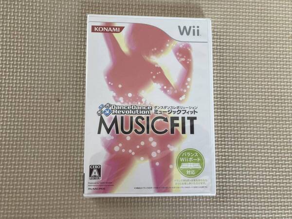 未使用品 24-Wii-48 ニンテンドーWii ダンスダンスレボリューション ミュージックフィット