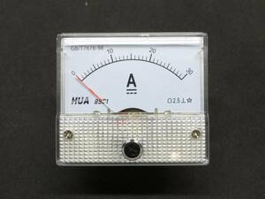 DC30A analogue amperemeter panel meter 