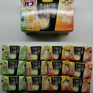 花王　 バブ 薬用入浴剤　至福のめぐり湯　柑橘　12錠　箱無し