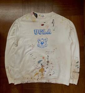 UCLA MARKEY’S クマ カレッジ古着トレーナー 襤褸 (UCLA YALE USMA ARMY IOWA U.S.NAVY Champion POLO) 