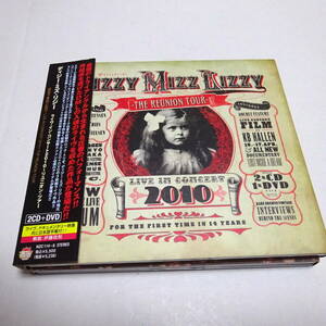 国内盤/2CD+DVD「ディジー・ミズ・リジー / ライヴ・イン・コンサート2010～リユニオン・ツアー」Dizzy Mizz Lizzy/KIZC-114