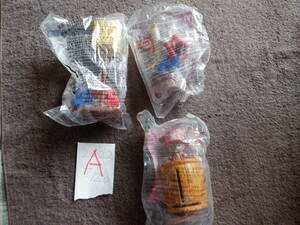 Ａ）　古いマクドナルドのおもちゃ　　　大形のスーパーマリオ、その他　３個　　　未使用品（自宅保管品）