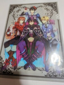  fairy tale motif A4 clear file unused used 