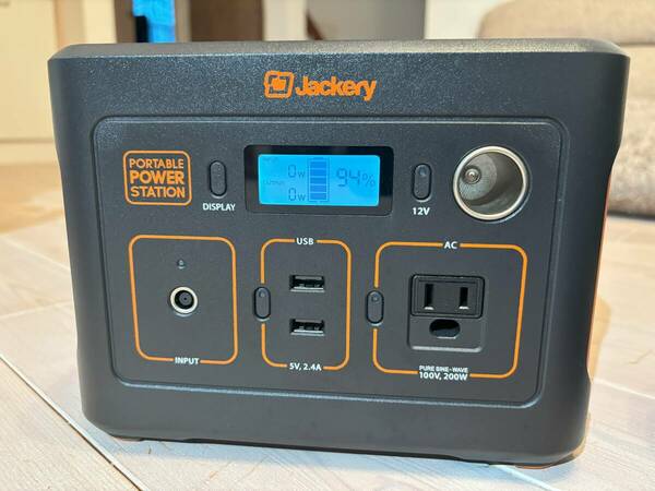 Jackery ジャクリ　ポータブル電源400　ソーラーパネル60W　専用ケース　3点セット