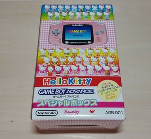 [ специальный ограничение specification ] Hello Kitty Game Boy Advance специальный box Nintendo nintendo Hello Kitty коллекция 