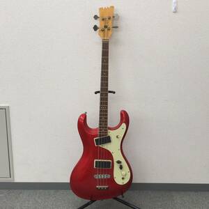 D703-H26-498 mosrite of California モズライト エレキベース 弦楽器 赤 レッド