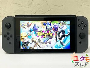 [ beginning price 1 jpy ]NINTENDO nintendo Nintendo Switch switch body gray HAC-001 immediate payment mobile game machine operation verification settled / the first period . settled 